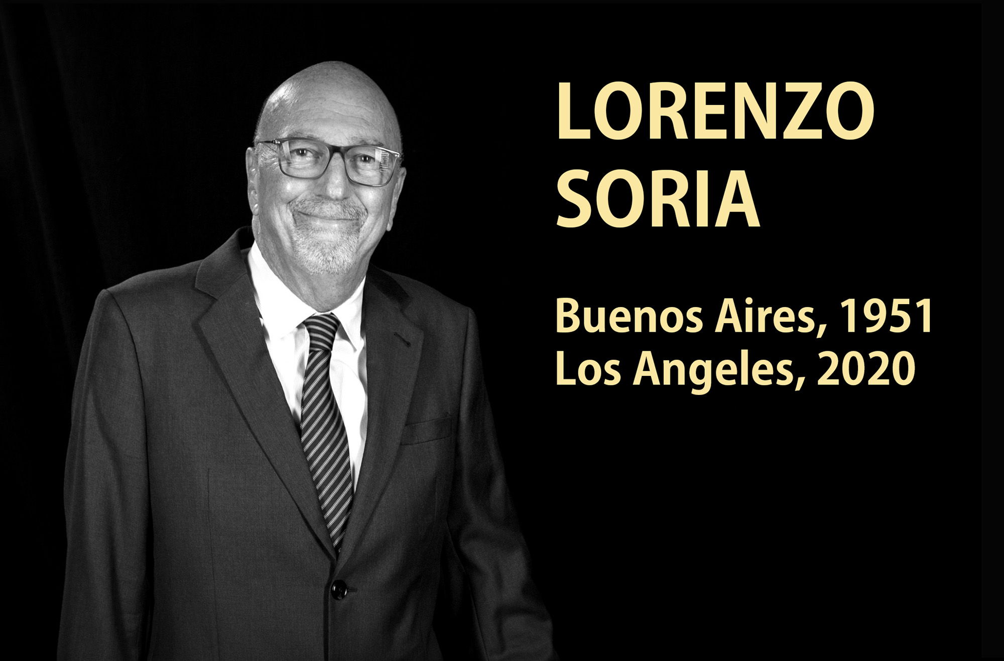 Adiós a Lorenzo Soria, presidente de la HFPA