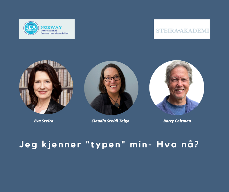 Foredrag Oslo: Jeg kjenner Enneagramtypen min- hva nå?