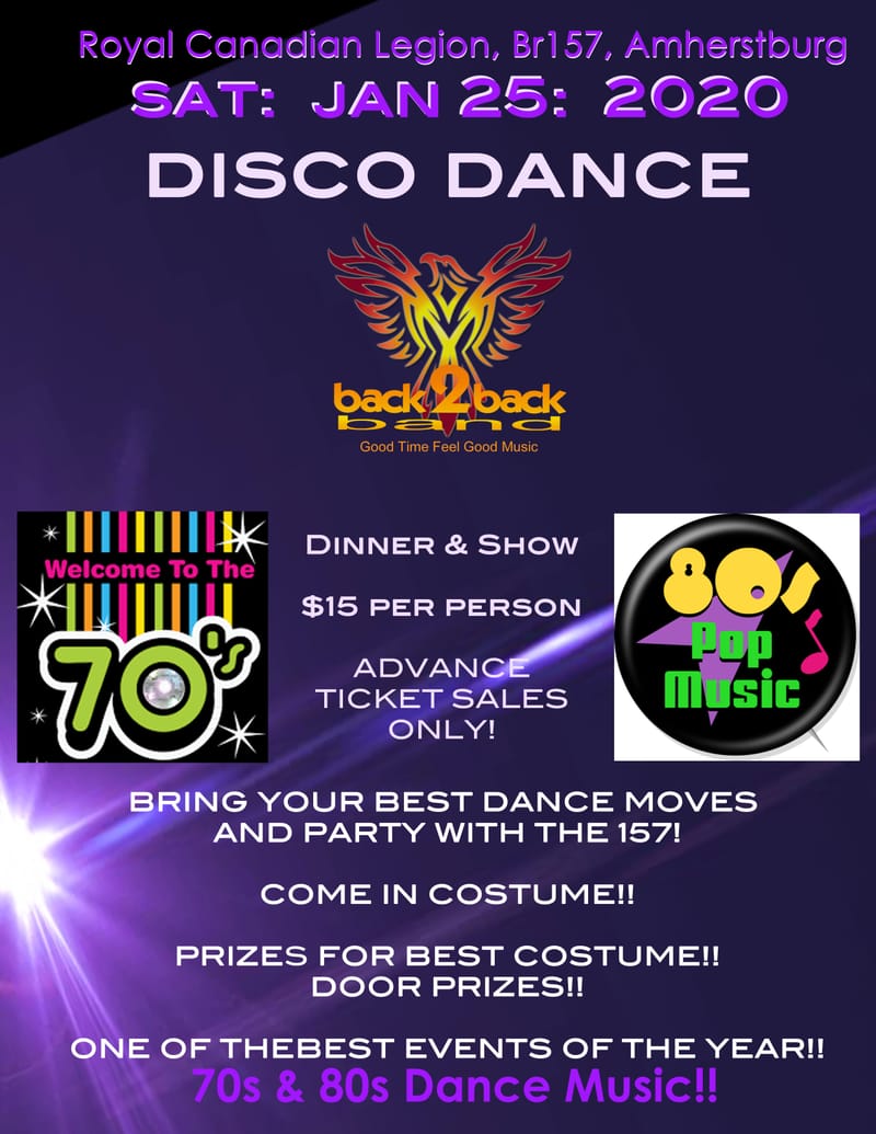 70s/80s Dance Night