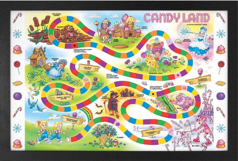 Candy Land - Game Board