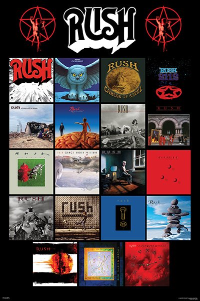 Rush - Portadas de álbumes