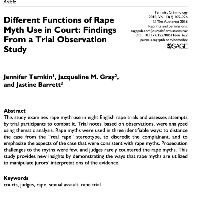 Jennifer Temkin, Jacqueline M.Gray, Jastine Barrett
