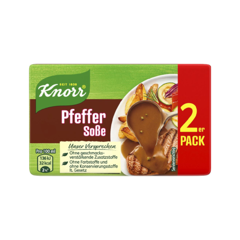 Préparation pour sauce au poivre