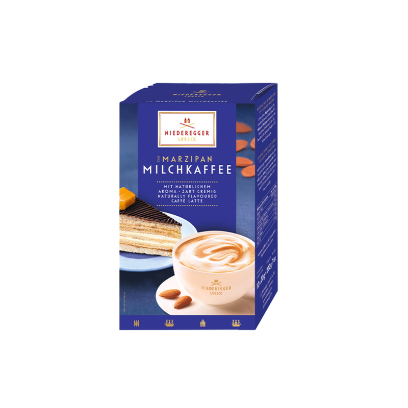 Café au lait en poudre goût Massepain