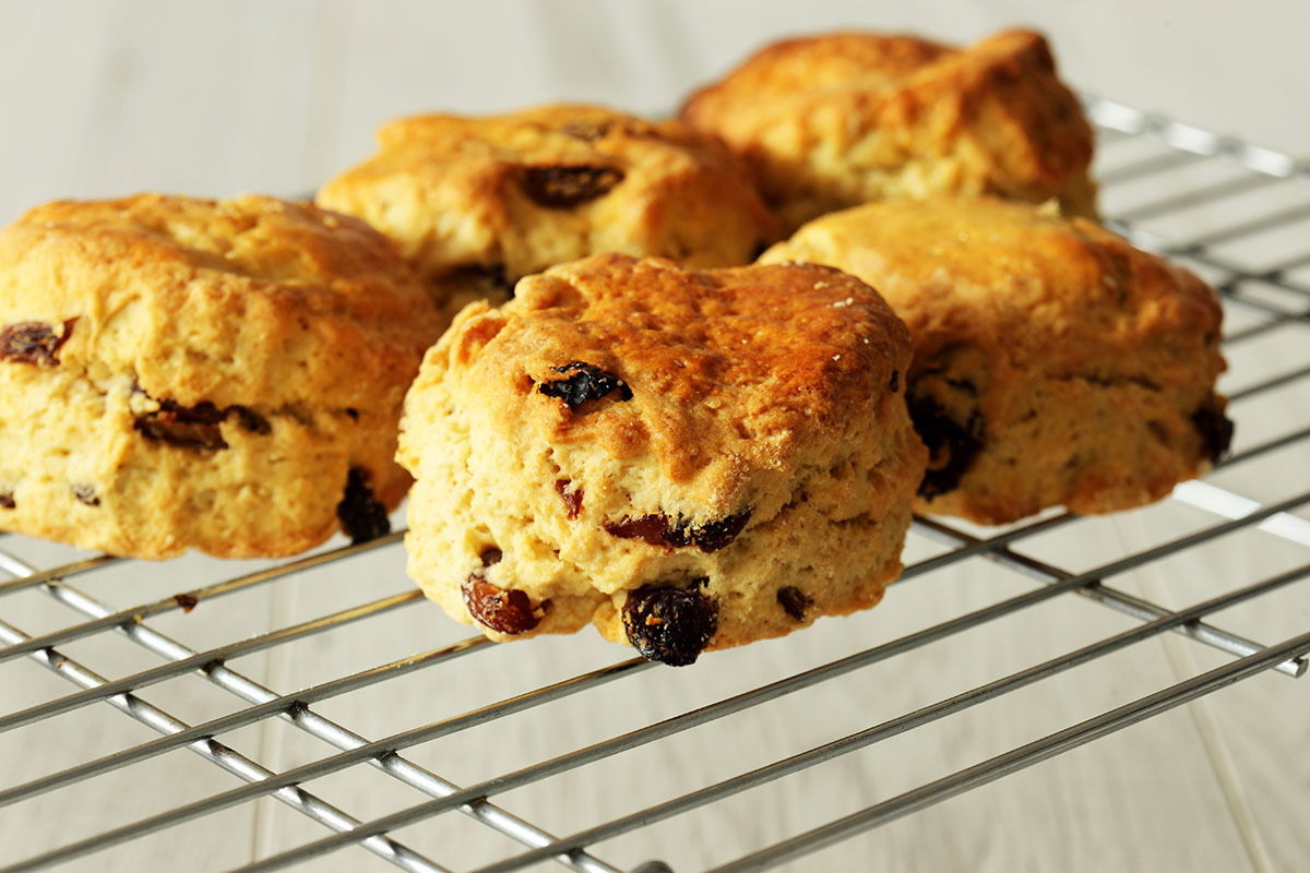 Fruit Scones for Tea to celebrate VE Day 75