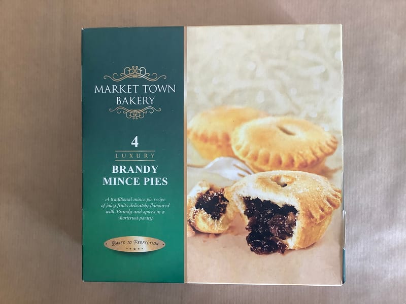 4 Luxury Brandy Mince Pies Roots