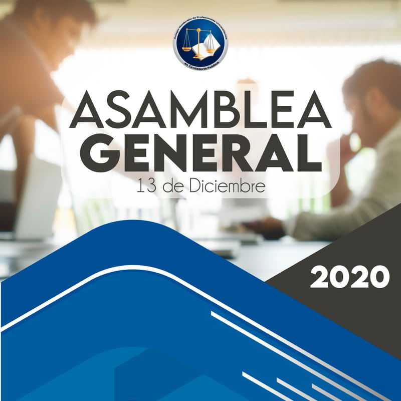 Asamblea General COHPUCP 2020