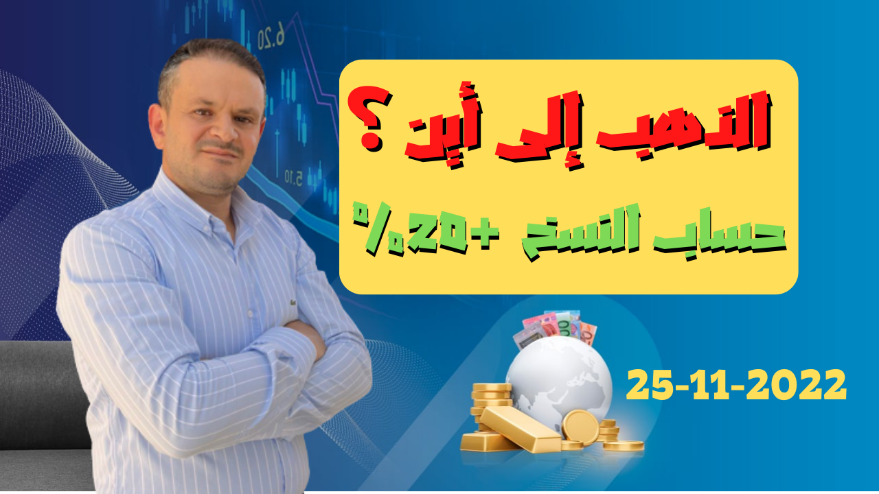 تحليل الذهب ومؤشر الدولار الامريكي التحليل الفني اليومي 25-11-2022