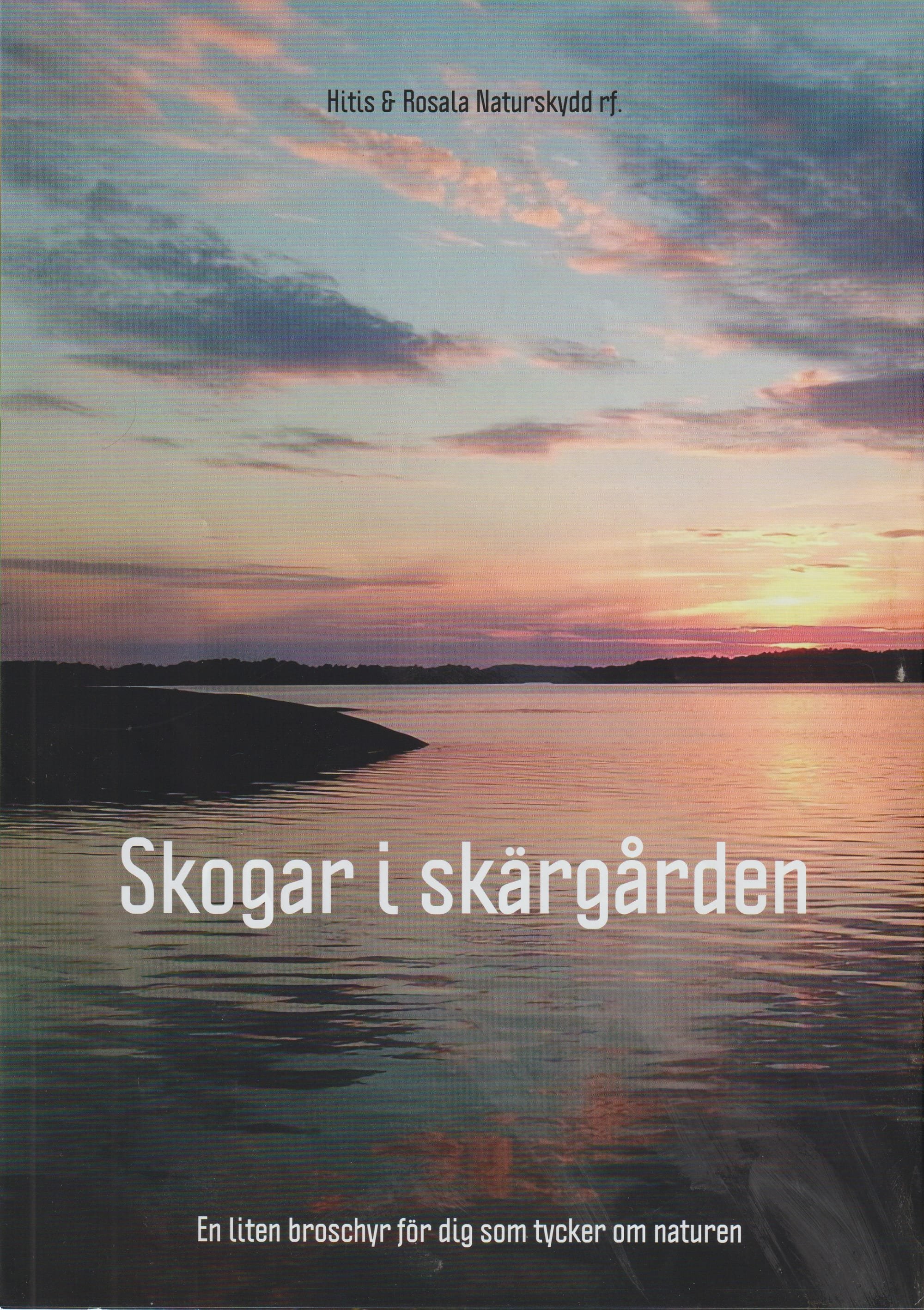 Forests in the archipelago, a small brochure for those who like nature 2022.