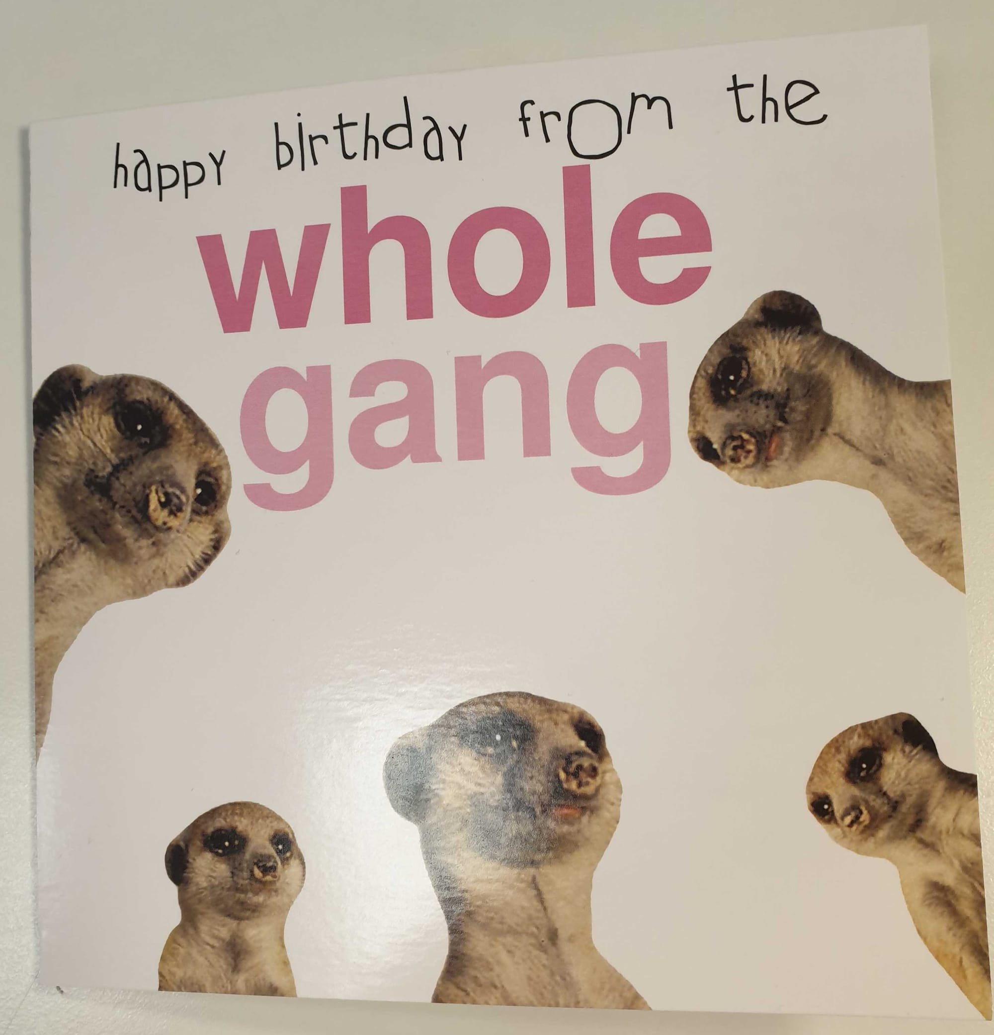 Ian's birthday card 2019
