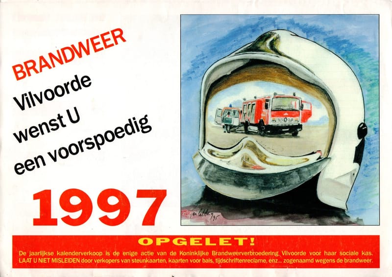 Calendrier Pompiers de Vilvoorde