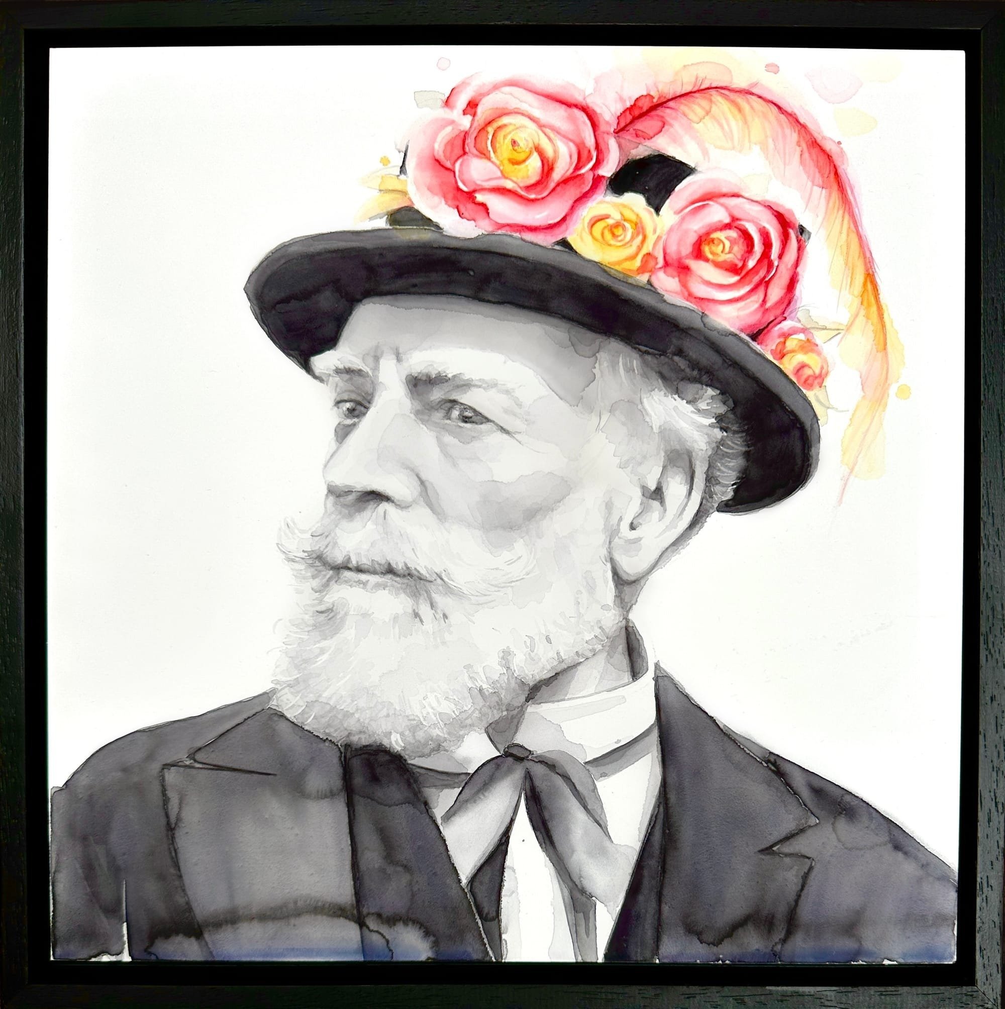 Vote for my portrait of James Ensor and WIN a free portrait!