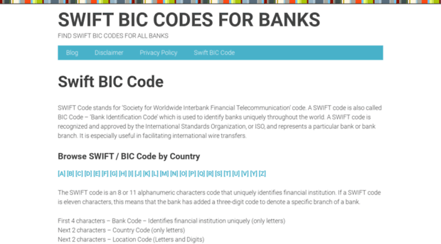 Όλοι οι κωδικοί SWIFT/BIC των ελληνικών τραπεζών