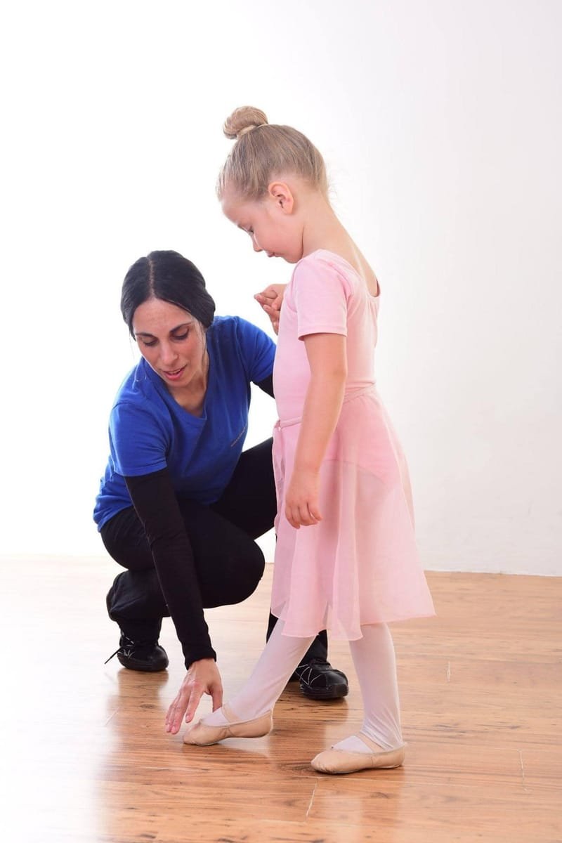 Preparatory ballet program for children aged 5-10 yrs old beginner level 1