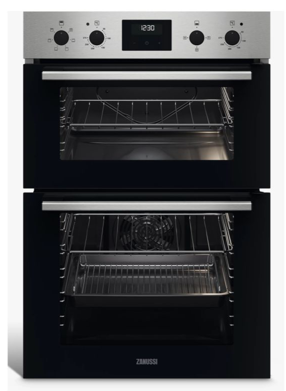 Zanussi Series 20 ZKHNL3X1 Built-In Double Electric Oven £449.