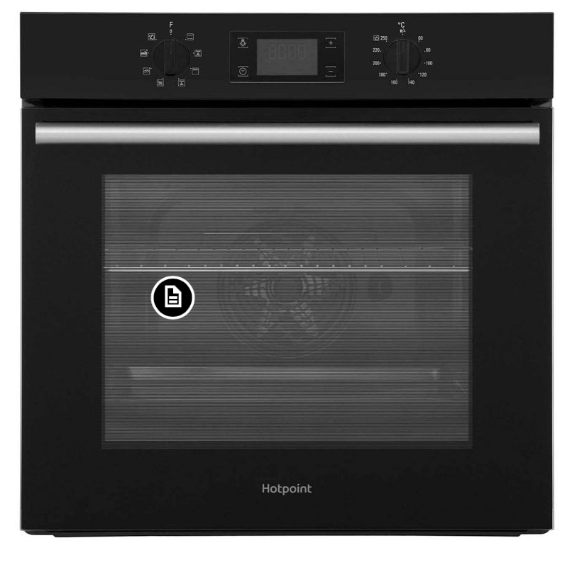 Hotpoint SA2540HBL 66L Built-In Single Electric Oven £241.00