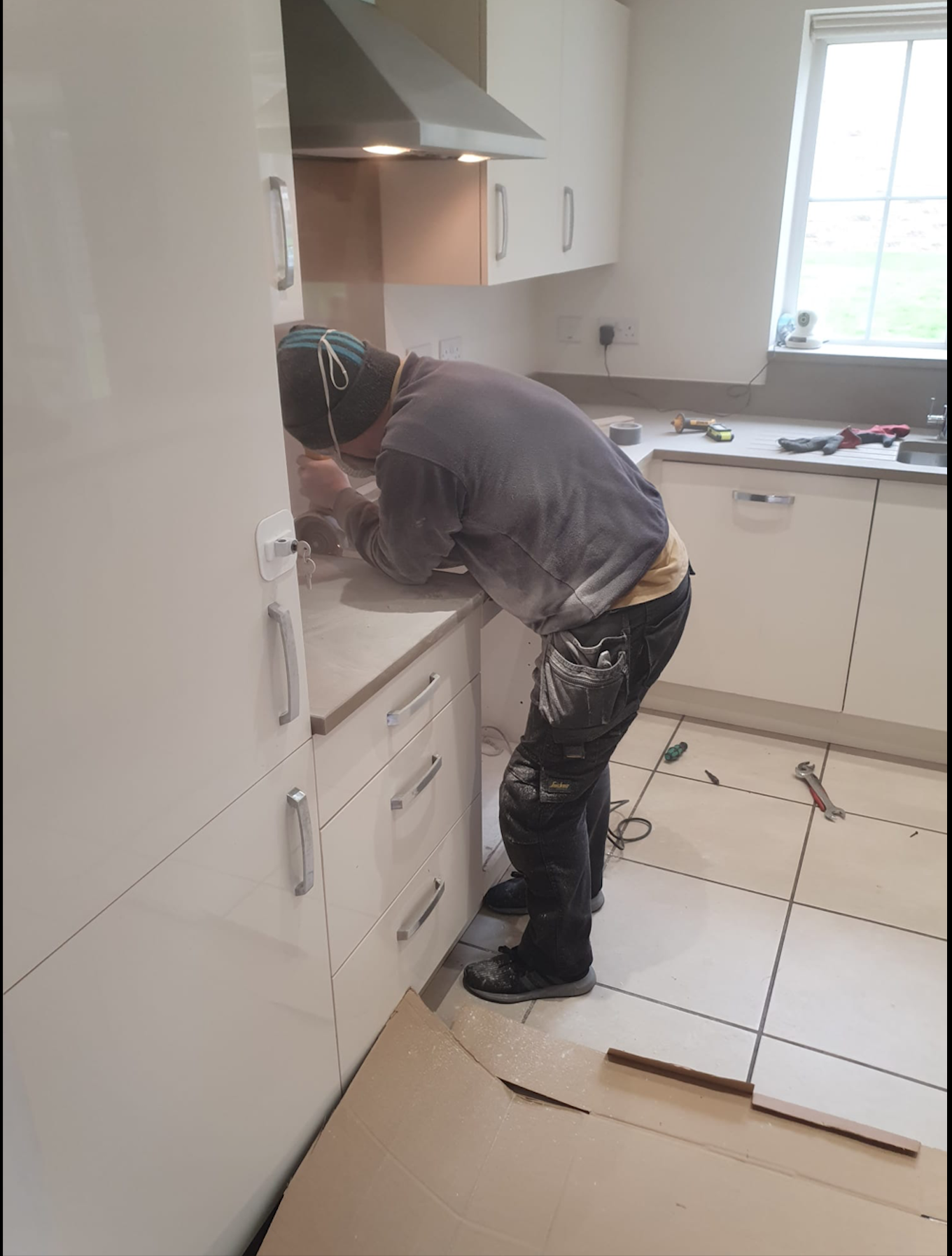 to cut your Granite Worktop