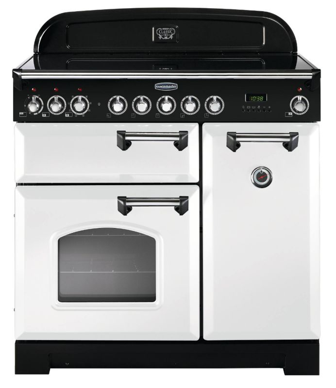 Rangemaster CDL90EIWHC 900mm Induction Range Cooker £3,340