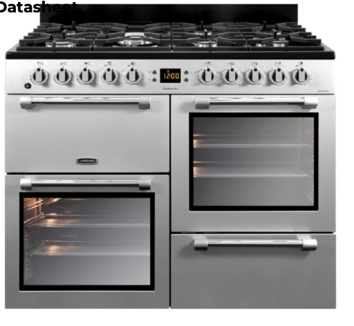 Leisure CK100F232S 100cm Cookmaster Dual Fuel Range Cooker in Silver £1,090