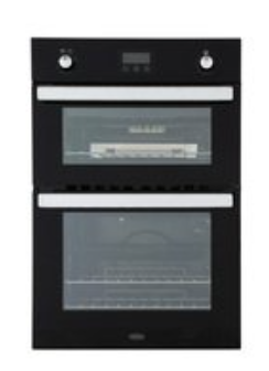 Belling BI902G Black Built-In Gas Double Oven £680