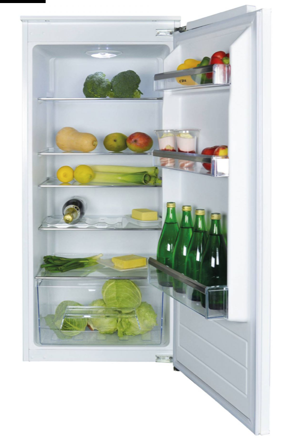 CDA FW522 Integrated 197L Three-Quarter Height Fridge £400