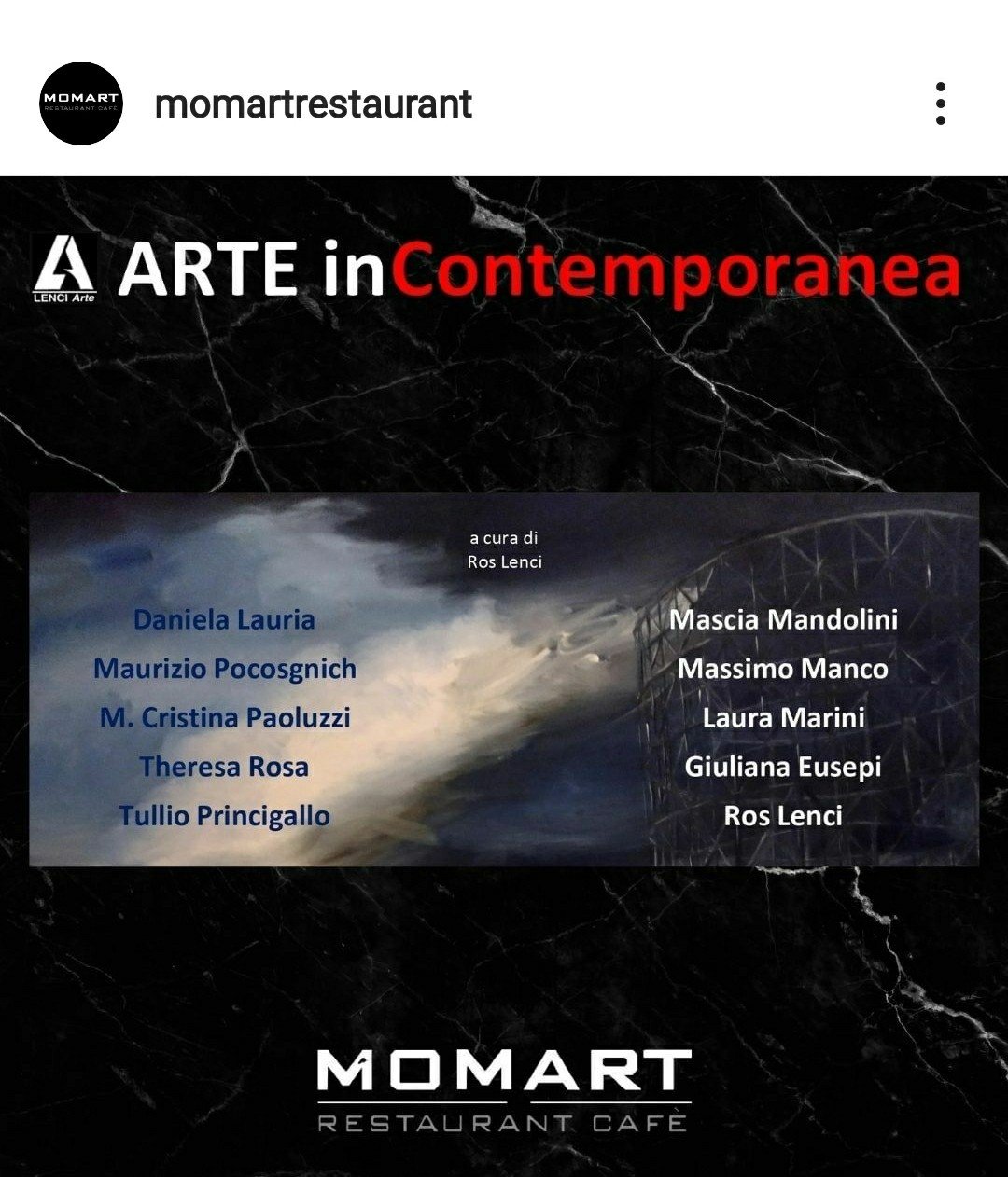 Arte contemporanea Momart Roma Settembre 2021