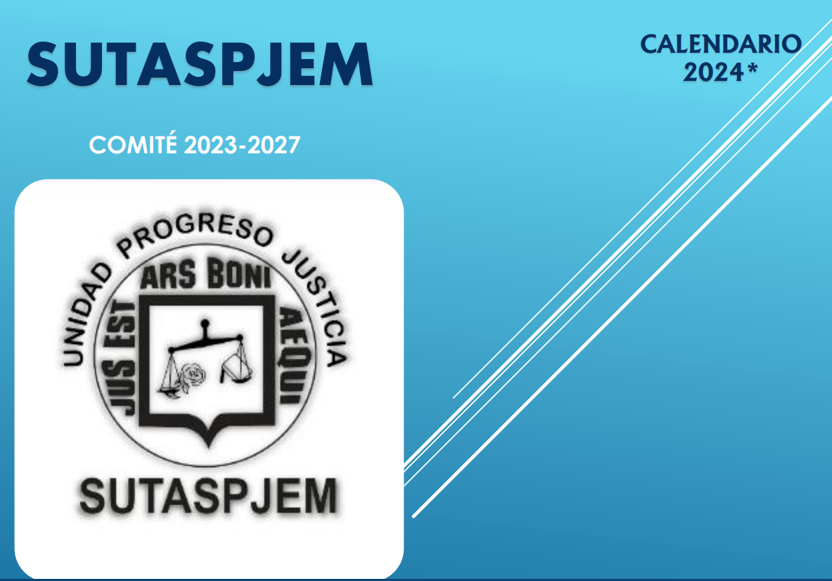 Calendario 2024 SUTASPJEM