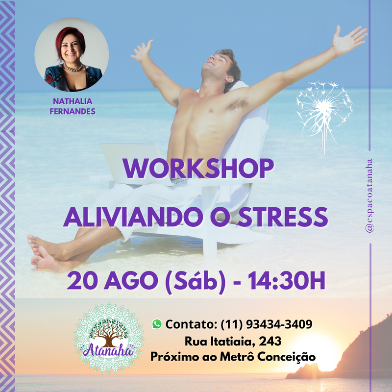 WORKSHOP ALIVIANDO O STRESS