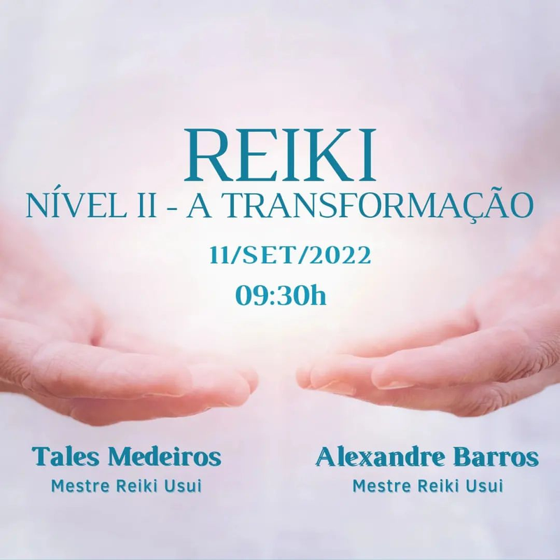 CURSO REIKI - NIVEL 2 - A TRANSFORMAÇÃO