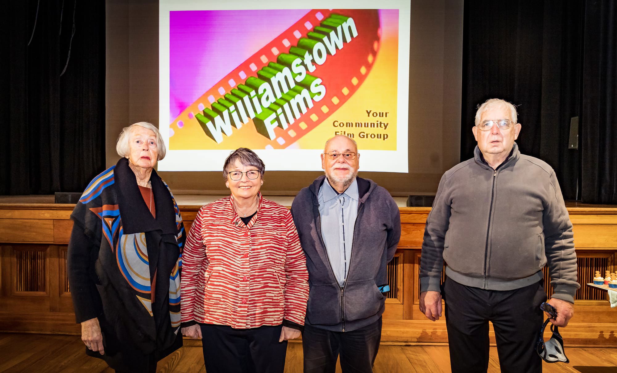 Dorothy Page, Pat Duncan, Andrew Rozwadowski & Jack Neill - four of the originals from 1996.