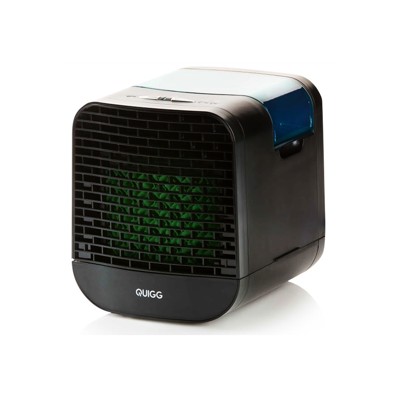 Quigg Compact Mini Air Cooler Black European Household