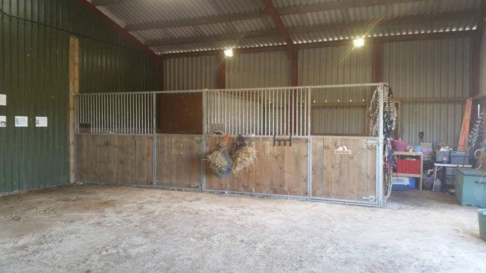 Internal stables for emergency use