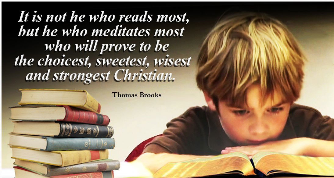 To be prosperous and successful in our Life, Mediate the God's Word