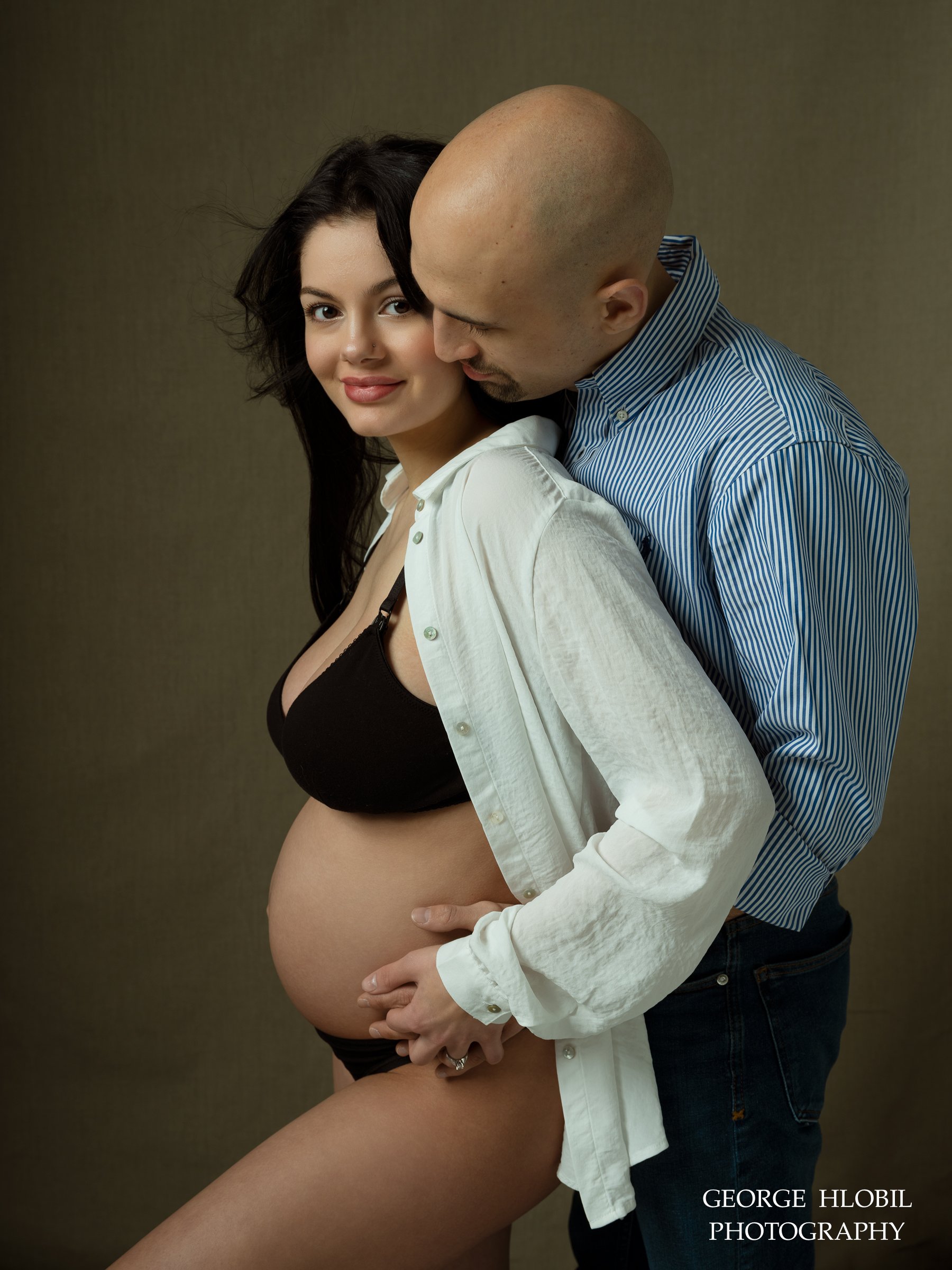 Portrétní fotografie těhotenství