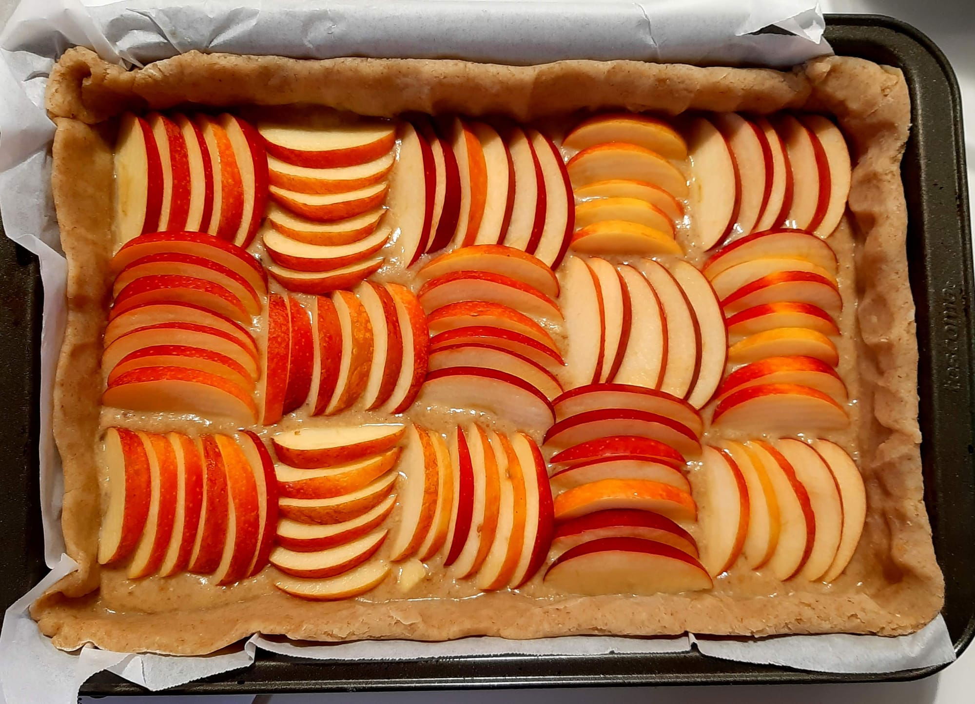 CROSTATA FRANGIPANE DI MELE