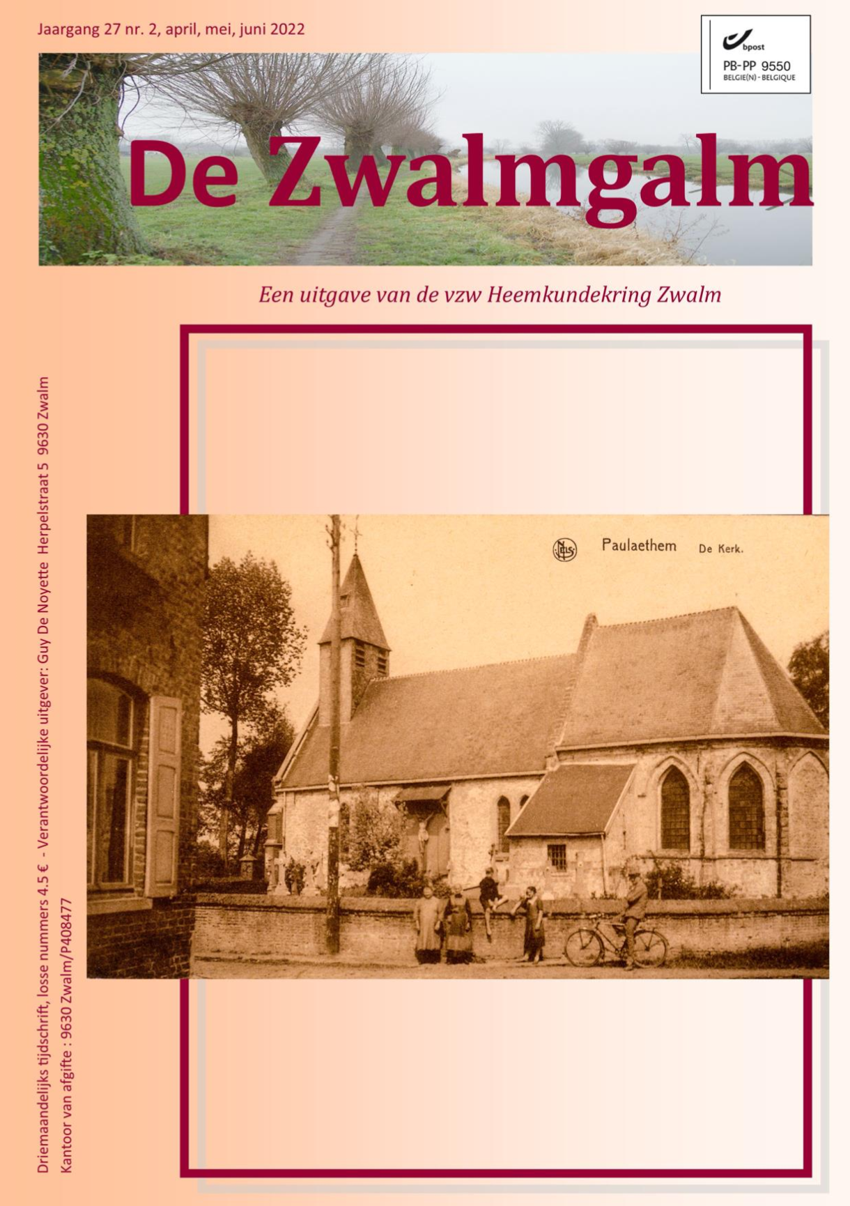 De Zwalmgalm, jg. 27, 2022 - nr. 2