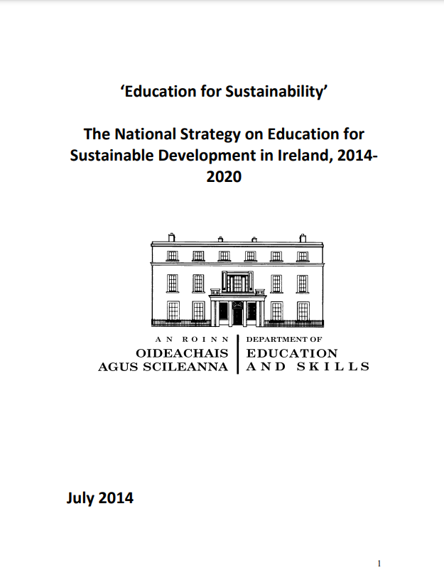 1st National Strategy on Education for Sustainable Development in Ireland, 2014-2020