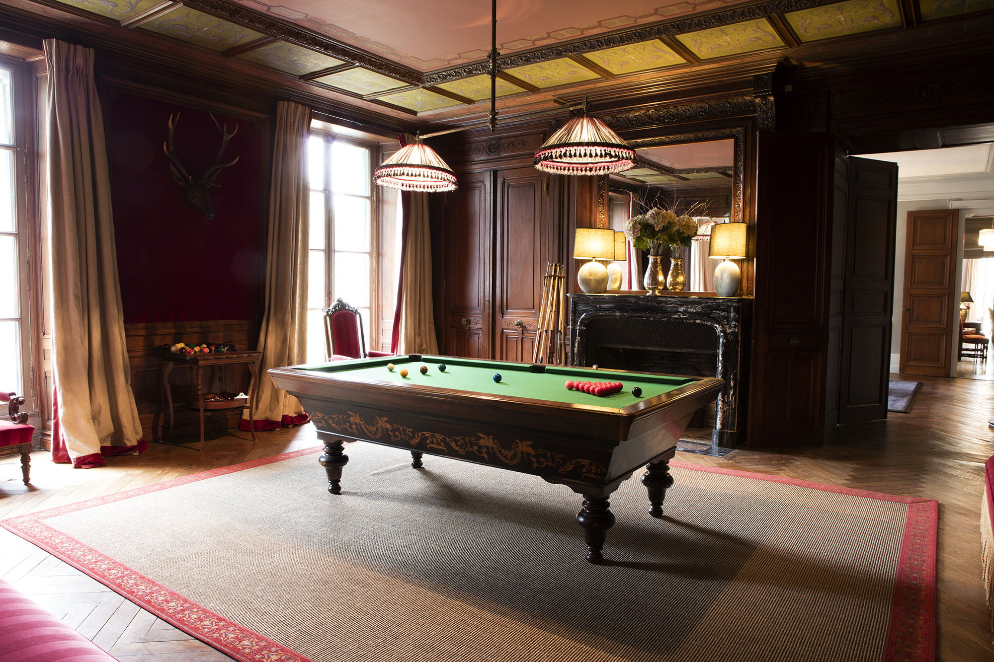 Billiard room