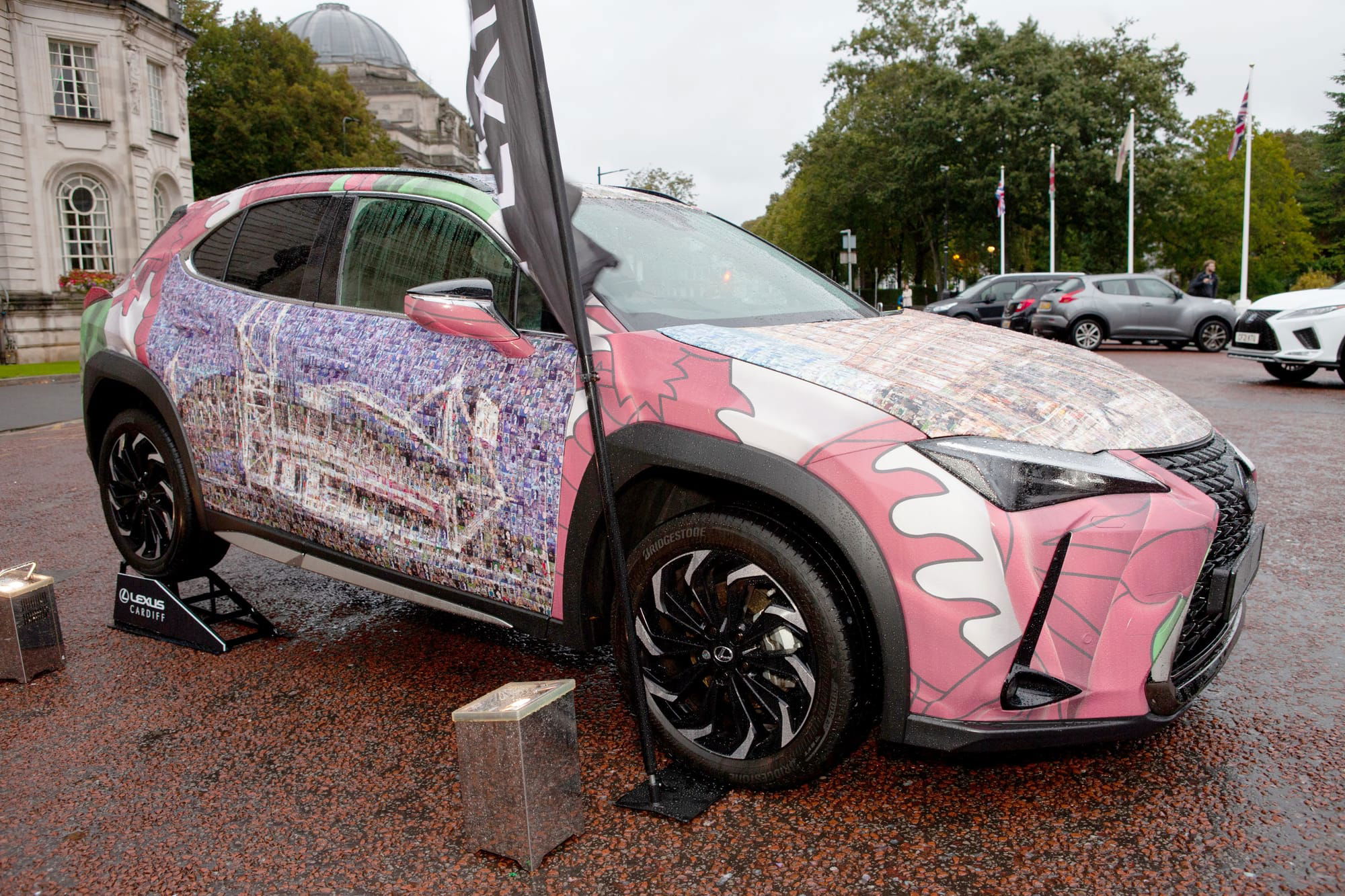 LEXUS Cardiff car wrap