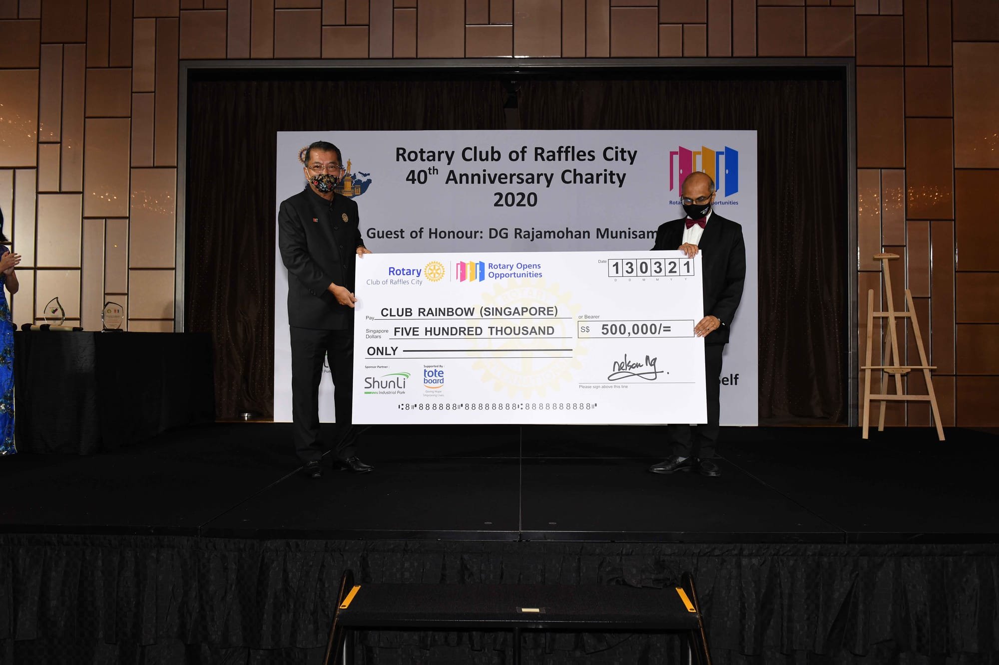 2020-2021 Major Project: $500,000 Fundraised for Club Rainbow