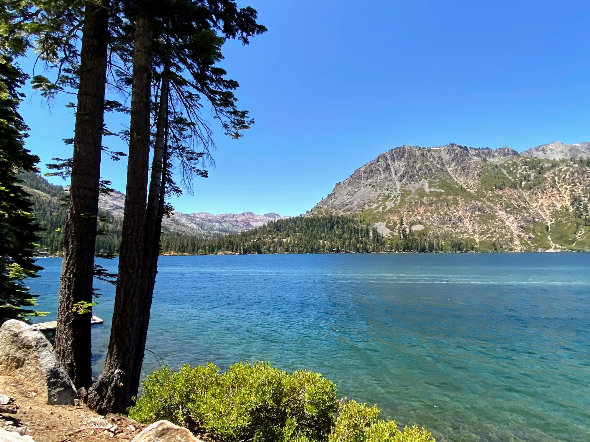 Fallen Leaf Lake in South Tahoe