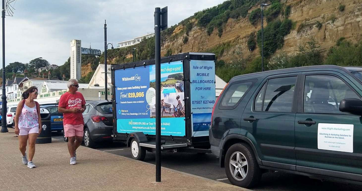 Isle of Wight Billboard ADVERTISING