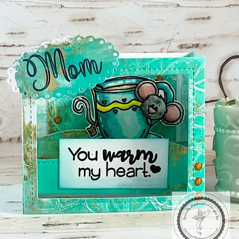 Tea box Mother's day card