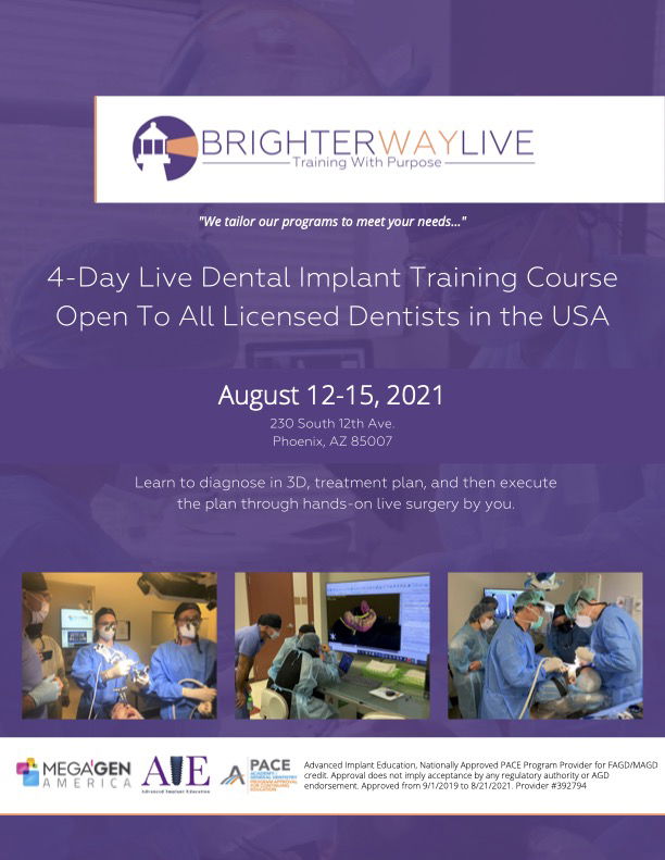 Brighter Way Phoenix Arizona Live Surgery Course with Dr. Isaac Tawil and Dr. Scott Ganz - Copy