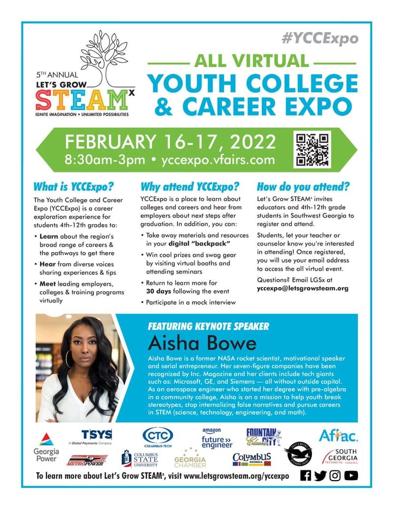 Let's Grow - Youth STEAMx Career and College Expo