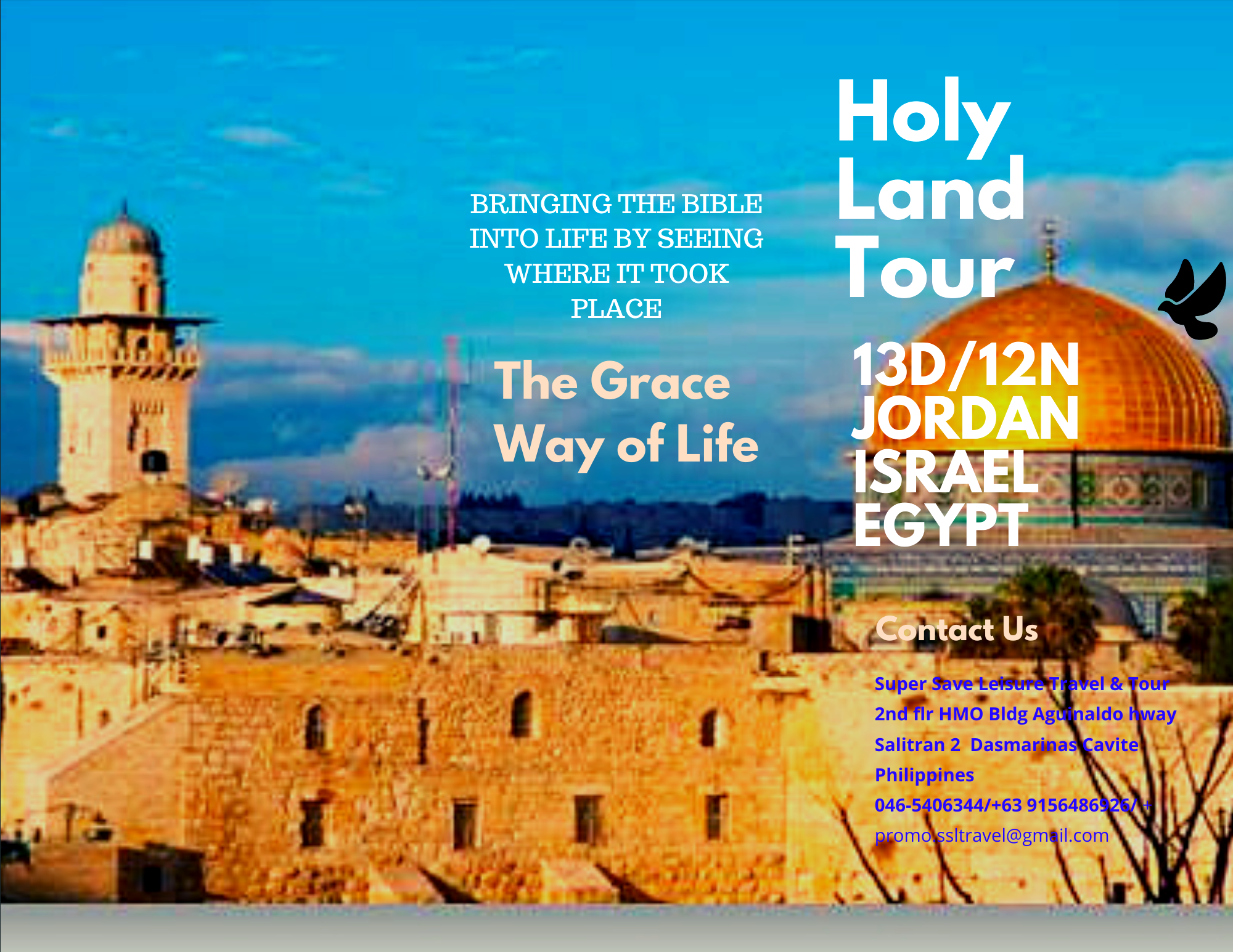 BIBLICAL SITES IN ISRAEL - HOLY LAND TOUR