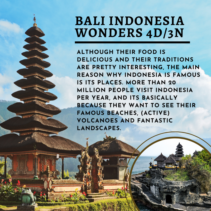 BALI INDONESIA WONDERS 4D/3N
