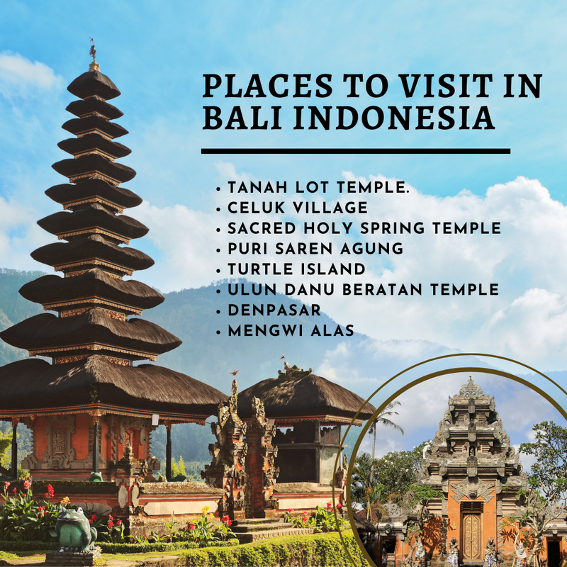 PLACES TO VISIT IN BALI INDONESIA