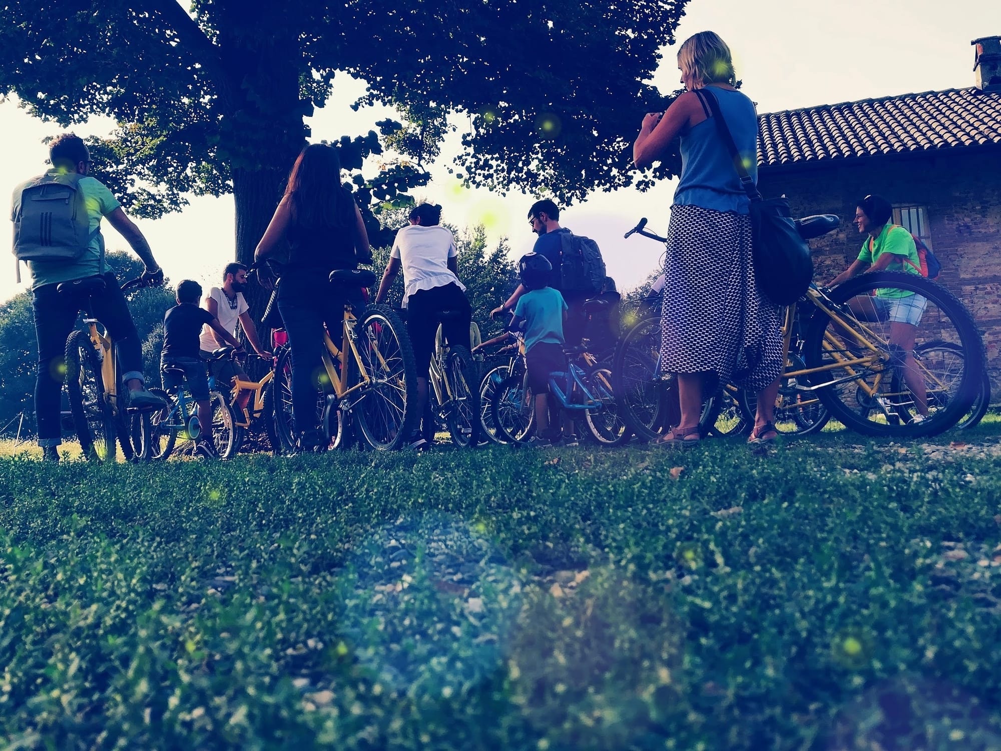 Street photography park La Mandria Italy