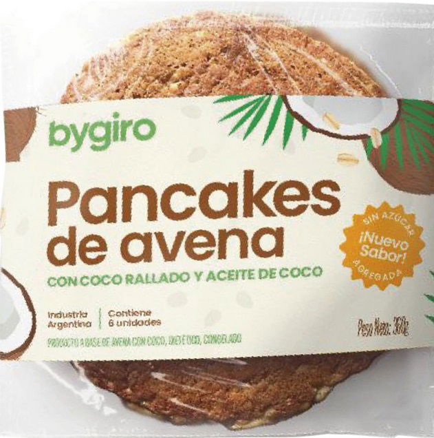 Pancakes de Avena con Coco x 460gr BYGIRO Manjares en Casa